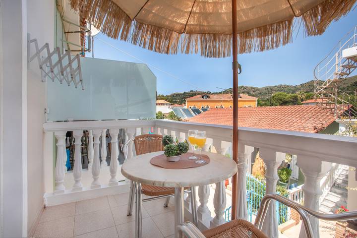 Studio für 3 Personen, mit Garten und Balkon in Kalamaki - 2