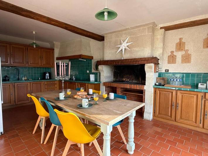 Location de vacances pour 6 personnes, avec vue et jardin à Oiron - 4