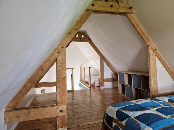 Location de vacances pour 3 personnes, avec jardin ainsi que terrasse et vue à Mirville - 4