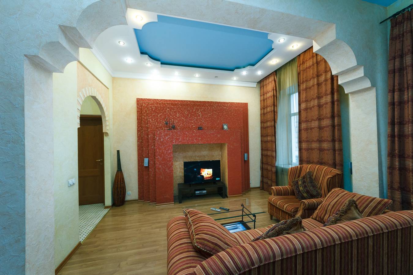 Appartement entier, Appartement de luxe à une chambre, 5a rue Baseina, centre de Kiev in Kiev, Ukraine