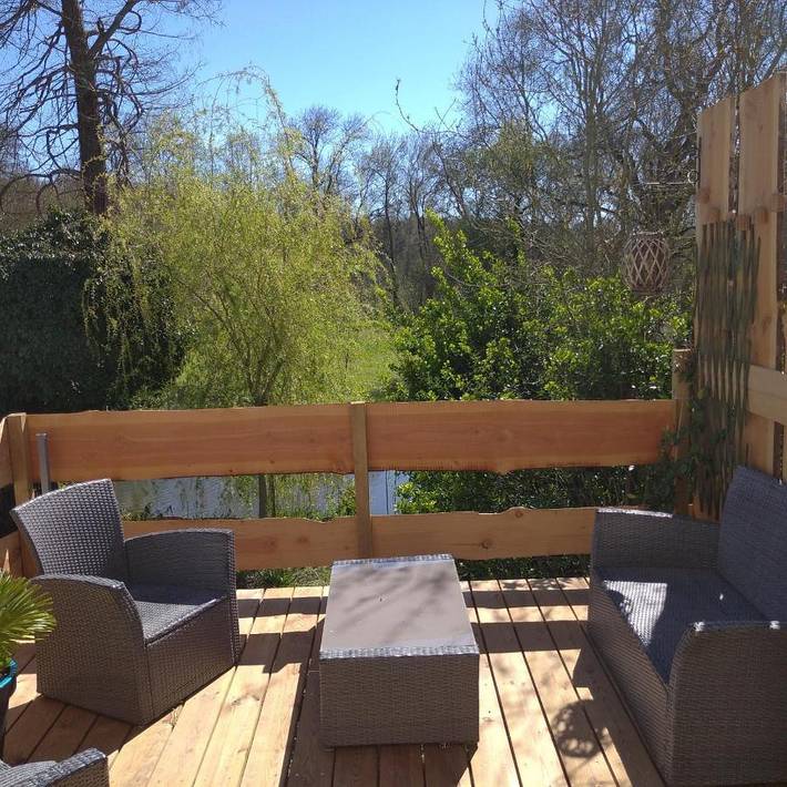 Location de vacances pour 8 personnes, avec jardin ainsi que piscine et vue à Baugé-en-Anjou - 3