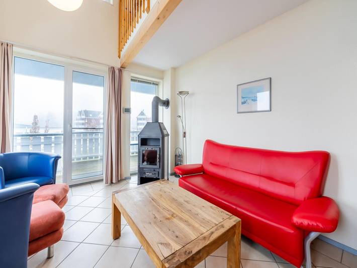 Ferienpark für 4 Personen, mit Balkon und Sauna, mit Haustier an der Müritz
