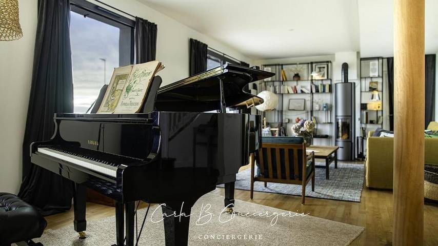 Location de vacances pour 6 personnes, avec jardin et vue dans Doëlan - 4