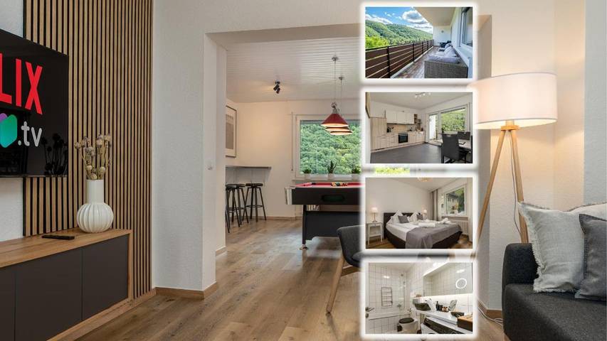 Ferienwohnung für 2 Personen, mit Ausblick und Terrasse - 1