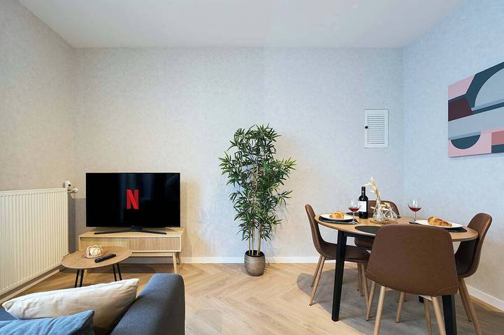 Vakantieappartement voor 3 personen, met tuin in Eindhoven