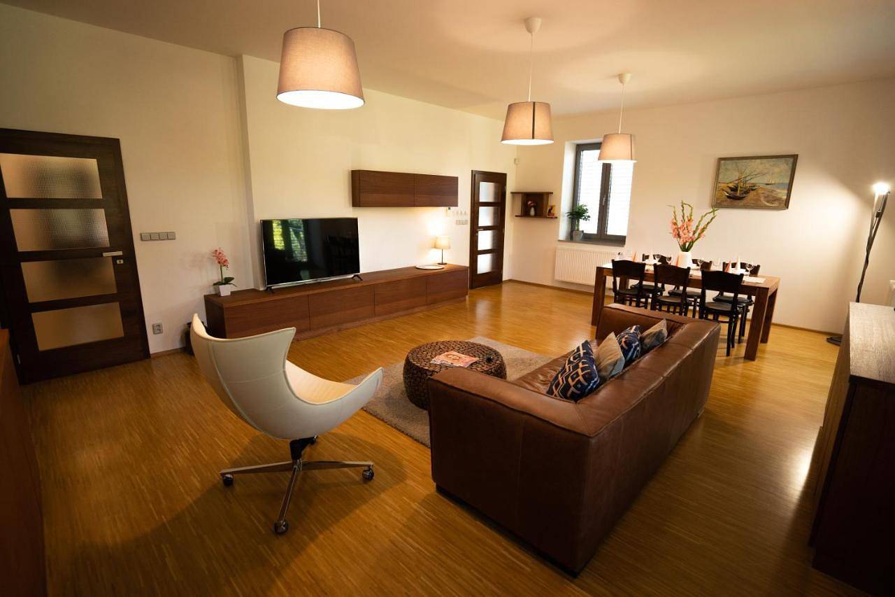 Appartement entier, Black Field Apartment in Brno, Région de Moravie-du-Sud