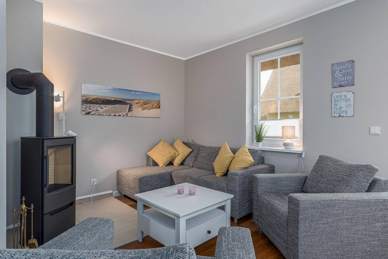 Reetdachhaus "Reetidyll" mit Garten, Terrasse und in strandnähe in Pepelow in Salzhaff, Neubukow-Salzhaff