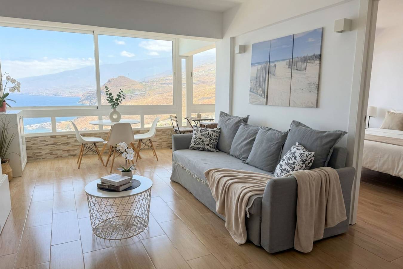 Ganze Wohnung, Ferienwohnung für 2 Personen mit Pool in Tabaiba, El Rosario