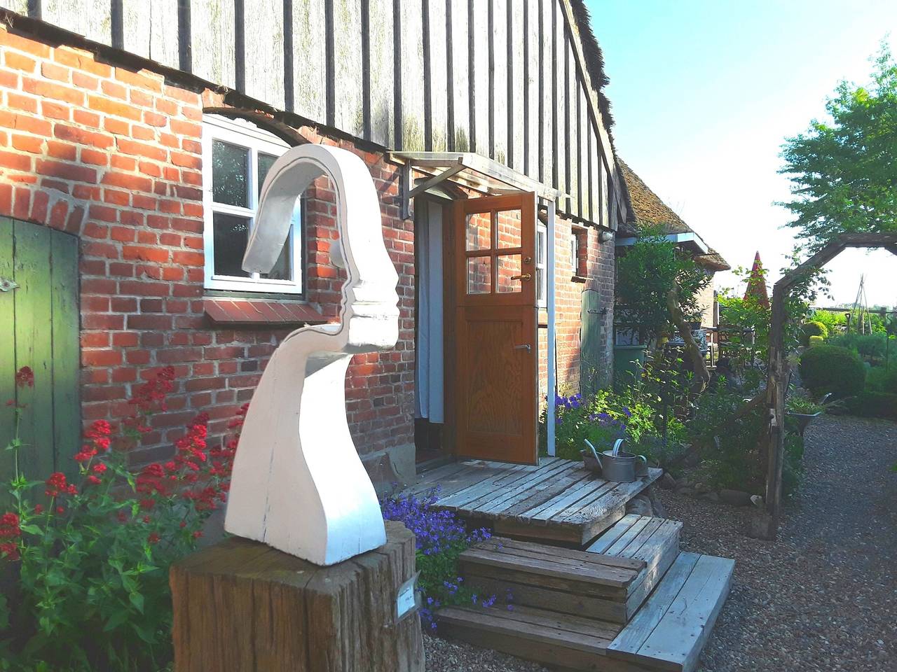 Ganze Ferienwohnung, Ferienwohnung im Skulpturengarten Grünlund in Holzdorf, Rendsburg-Eckernförde