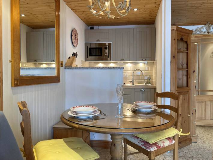 Gîte pour 2 personnes, avec balcon dans Courchevel 1650 (Moriond) - 4