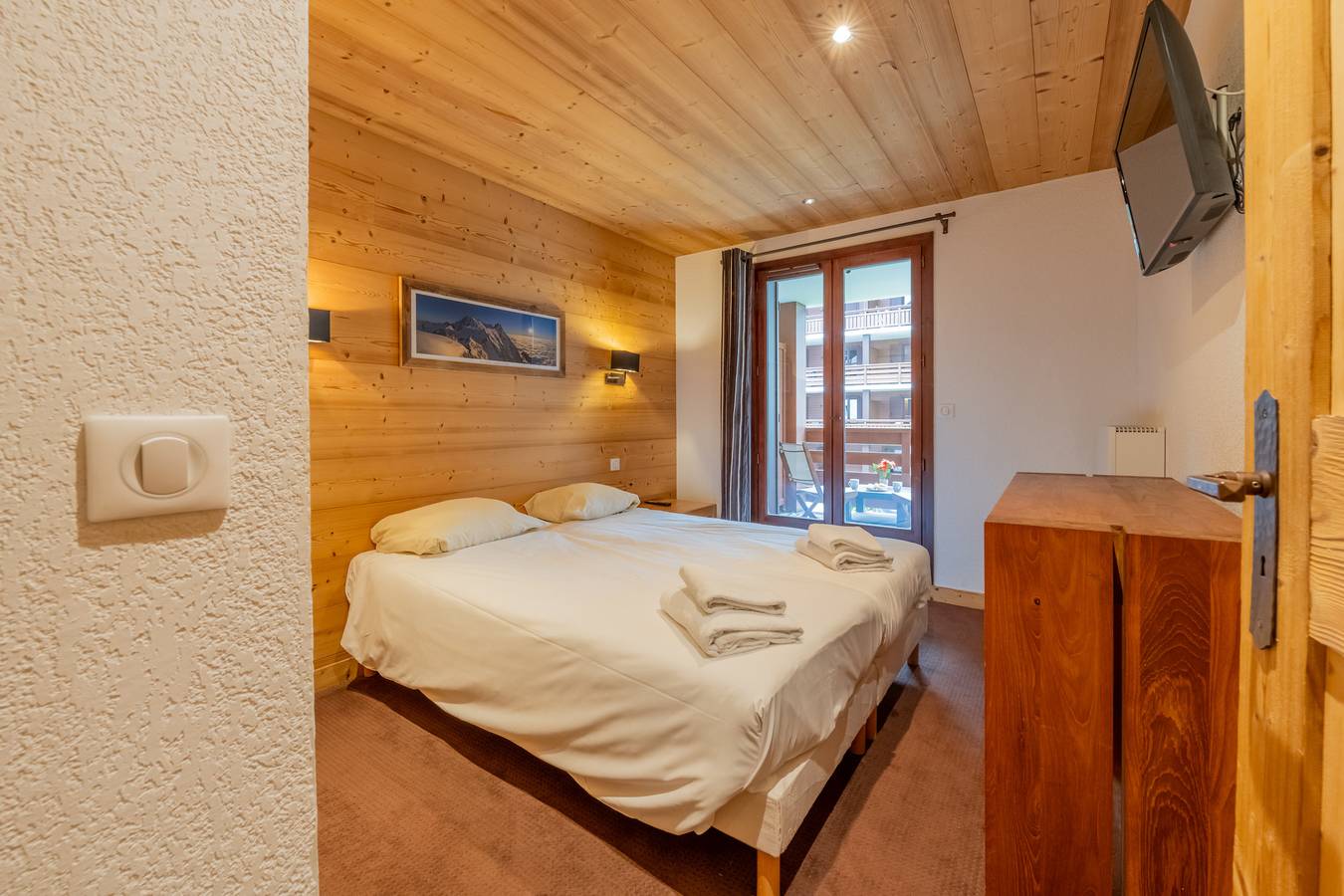 Apartamento entero, L'Ours Bleu B13 - Ski In Ski Out in Vallorcine, Macizo del Mont Blanc