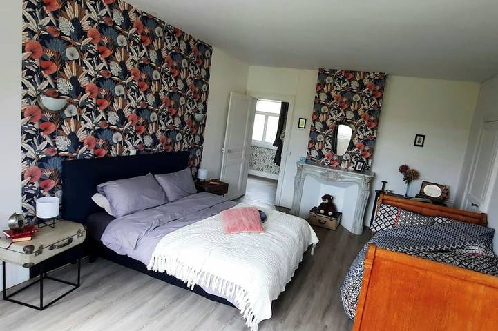 Villa Beausejour in the heart of the countryside in Baives, Avesnes-sur-Helpe