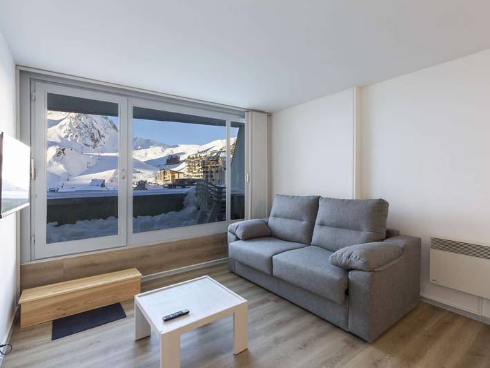 Studio pour 5 personnes, avec Balcon