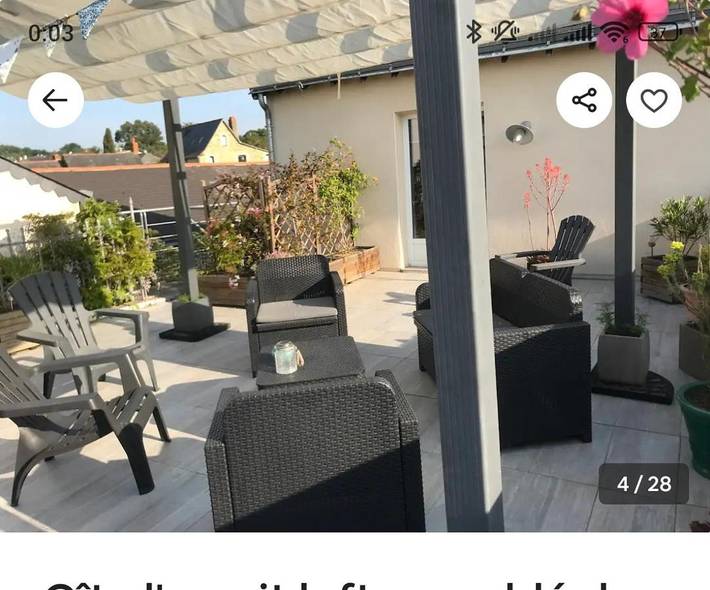Location de vacances pour 5 personnes, avec balcon à Montreuil-sur-Maine - 2