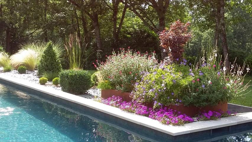Location de vacances pour 4 personnes, avec jardin ainsi que piscine et vue à Montcabrier - 4