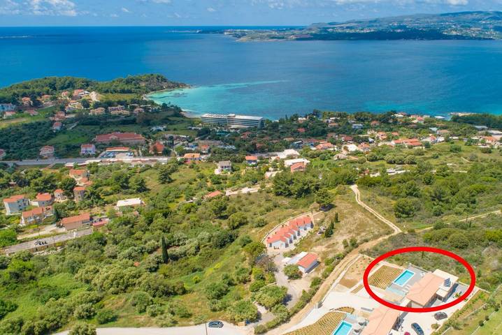 Location de vacances pour 6 personnes, avec vue sur l’océan et jardin dans Argostóli - 3
