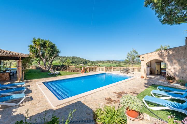 Finca mit Pool für 6 Personen, mit Garten und Balkon in Manacor - 3