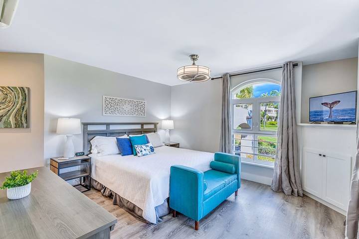 Vacation rental for 6 people, with pool and balcony as well as hot tub in Wailea