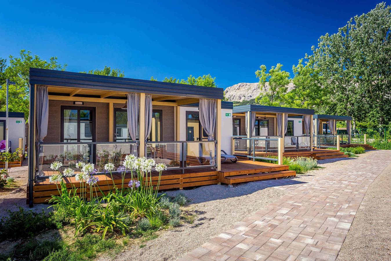 Mobilehome mit Terrasse in Baska, Krk