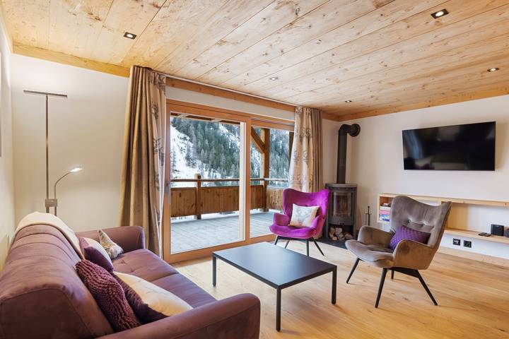 Ganze Wohnung, Schöne Wohnung im Chalet Larchwood Grimentz - nach Mrs Miggins in Grimentz, Anniviers