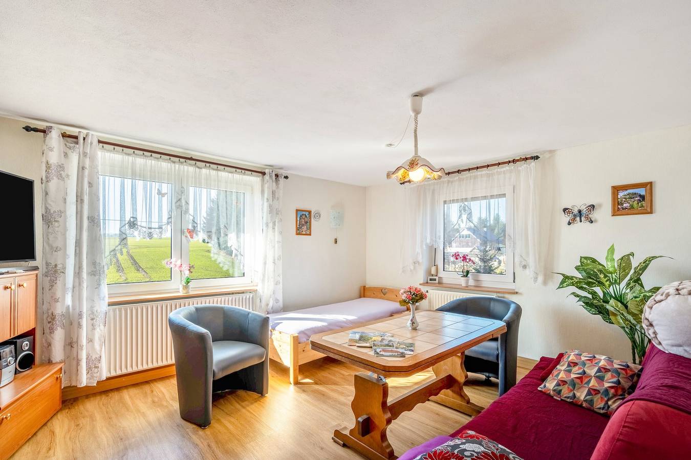 Ganze Wohnung, Fewo Spreequelle für 6 Personen (55 m²) in Herrnhut in Herrnhut, Oberlausitz-Niederschlesien