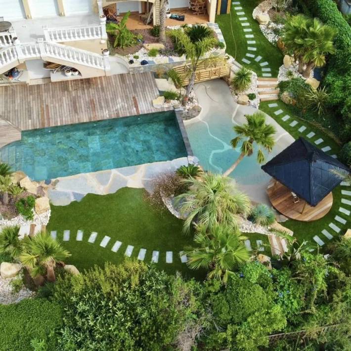 Villa pour 11 personnes, avec piscine et jardin, adapté aux familles à Agde - 4