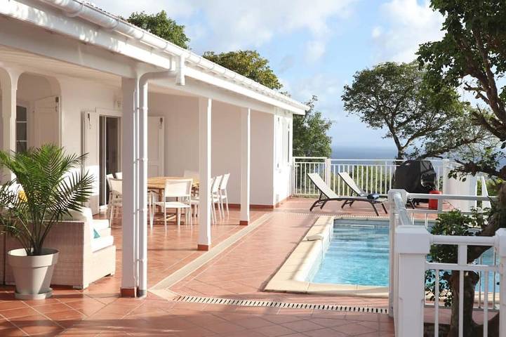 Villa für 8 Personen, mit Garten auf Saint-Barthélemy