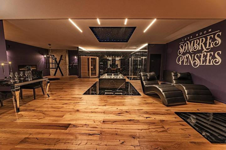 Appartement de vacances pour 2 personnes, avec sauna ainsi que terrasse et jacuzzi