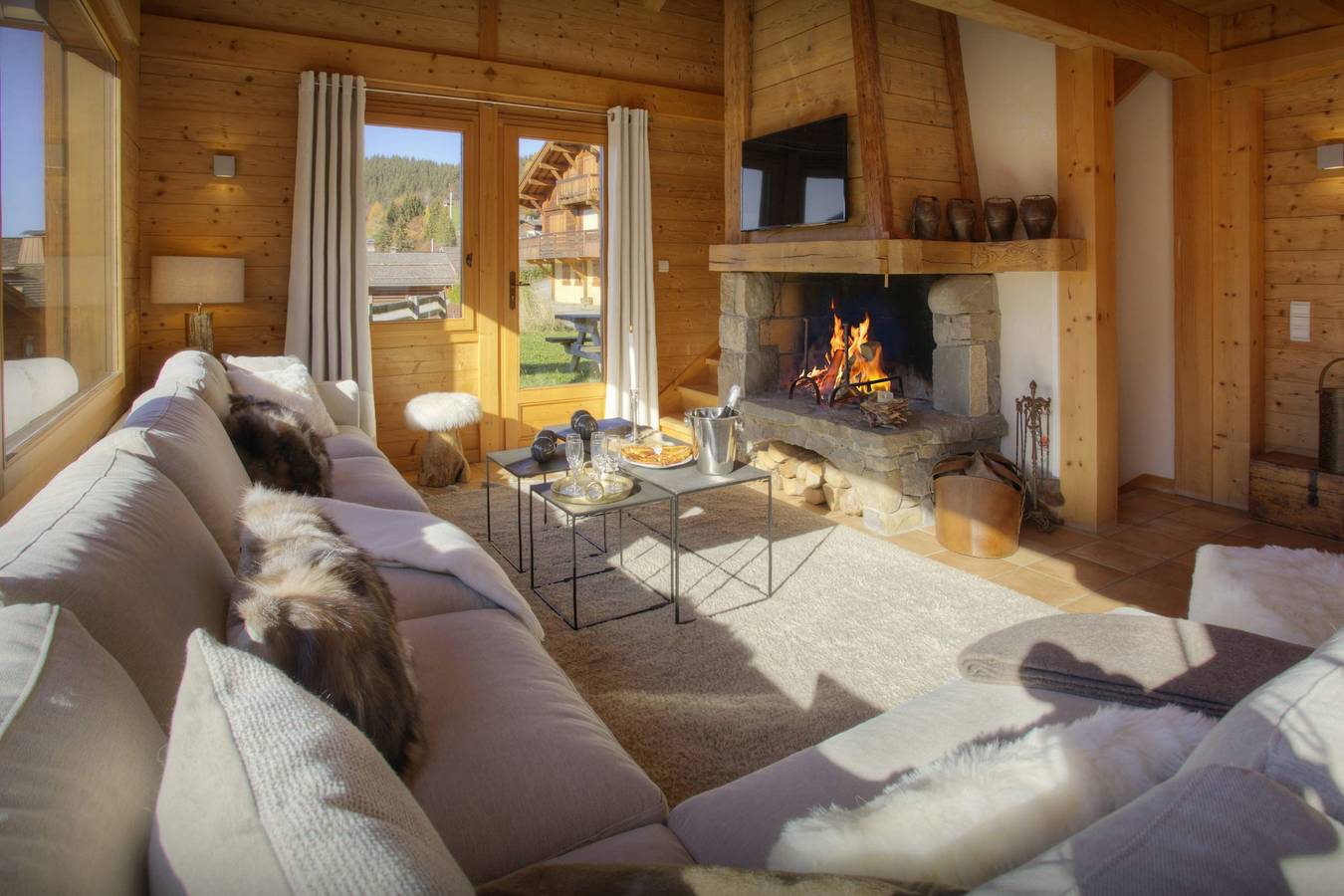 Séjour alpin exclusif avec gym, jacuzzi et terrasse - Ovo Network in La Clusaz, Région d'Annecy
