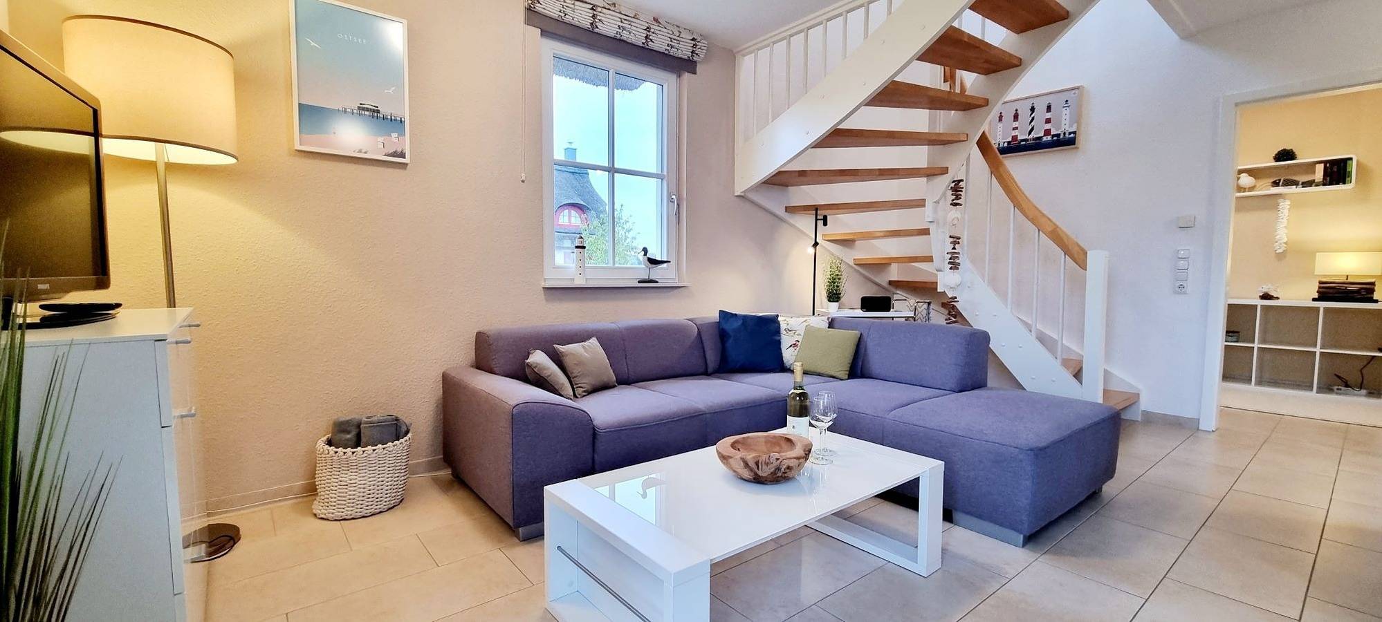 Reethaus "Meermuschel" in Zierow, Nordwestmecklenburg (Wismar und Umgebung)