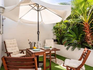 Apartamento in Es Mercadal, Costa de Menorca für 4 