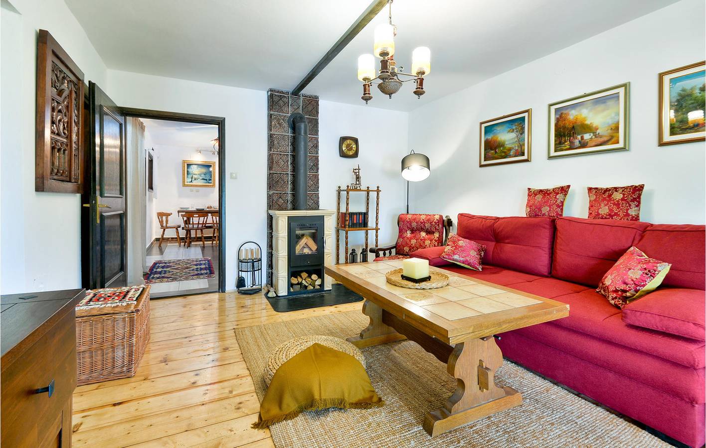 Geräumige 135 m² große Wohnung mit Pool, WLAN, Klimaanlage und Grill in Koprivnica-Krizevci