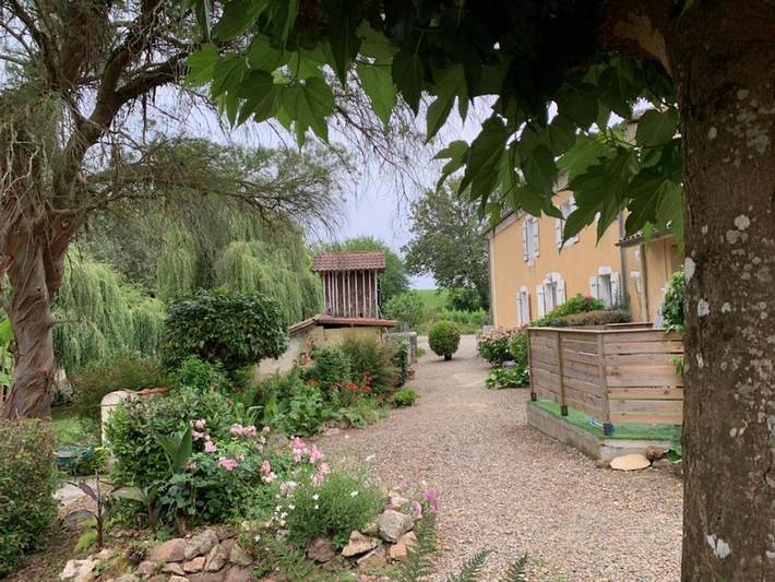 Maison de vacances pour 6 personnes, avec Terrasse ainsi que Jardin et Piscine