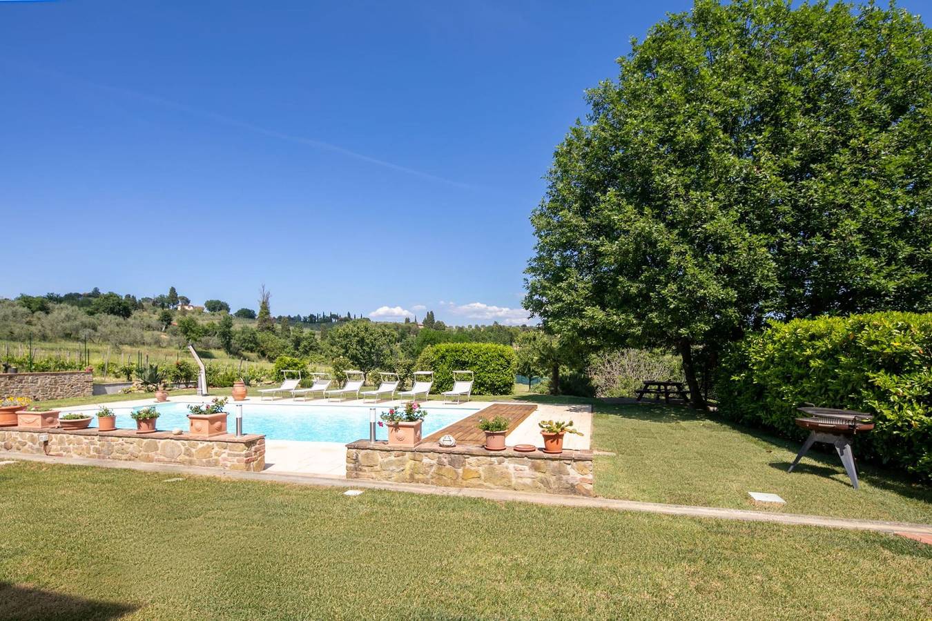 Villa für 6 Personen mit Garten in Ciggiano, Civitella in Val di Chiana