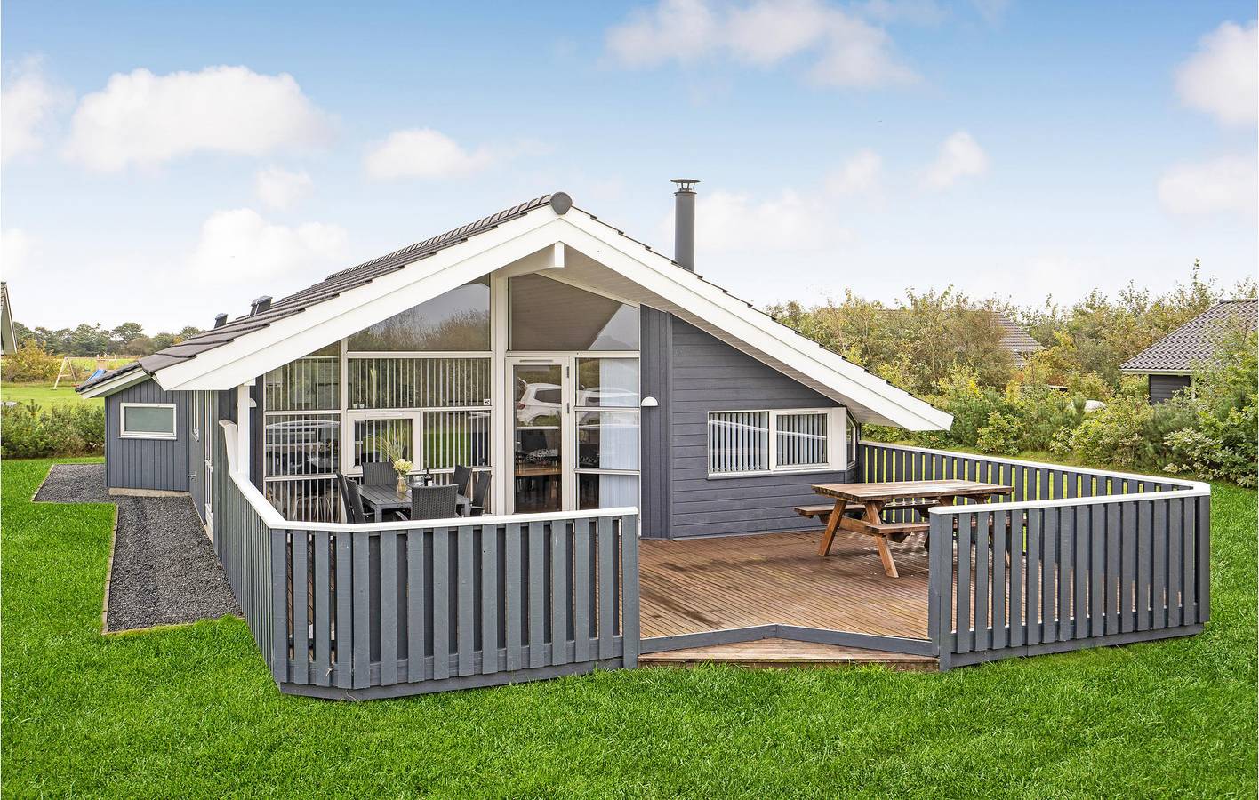 Ferienhaus für 6 Personen mit Whirlpool in Skaven Strand, Ringkøbing Fjord