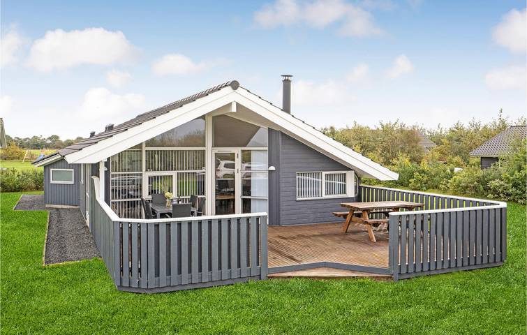 Ferienhaus für 6 Personen, mit Garten und Terrasse sowie Sauna und Whirlpool in Skaven Strand - 2