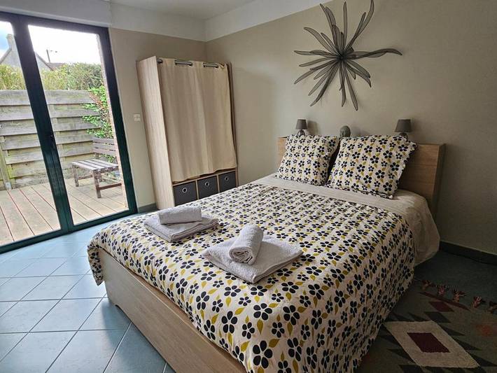 Location de vacances pour 4 personnes, avec Terrasse ainsi que Jardin et Vue à Coutiches