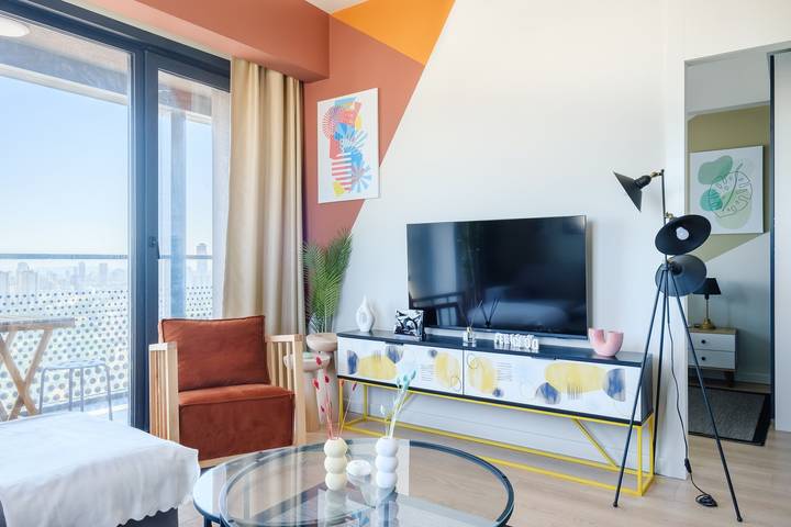 Ferienwohnung für 3 Personen, mit Balkon und Pool in der Türkei