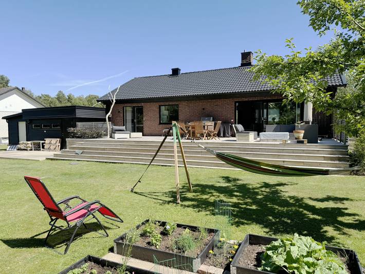 Ferienhaus für 7 Personen, mit Garten und Sauna sowie Terrasse in Karlsborg - 2