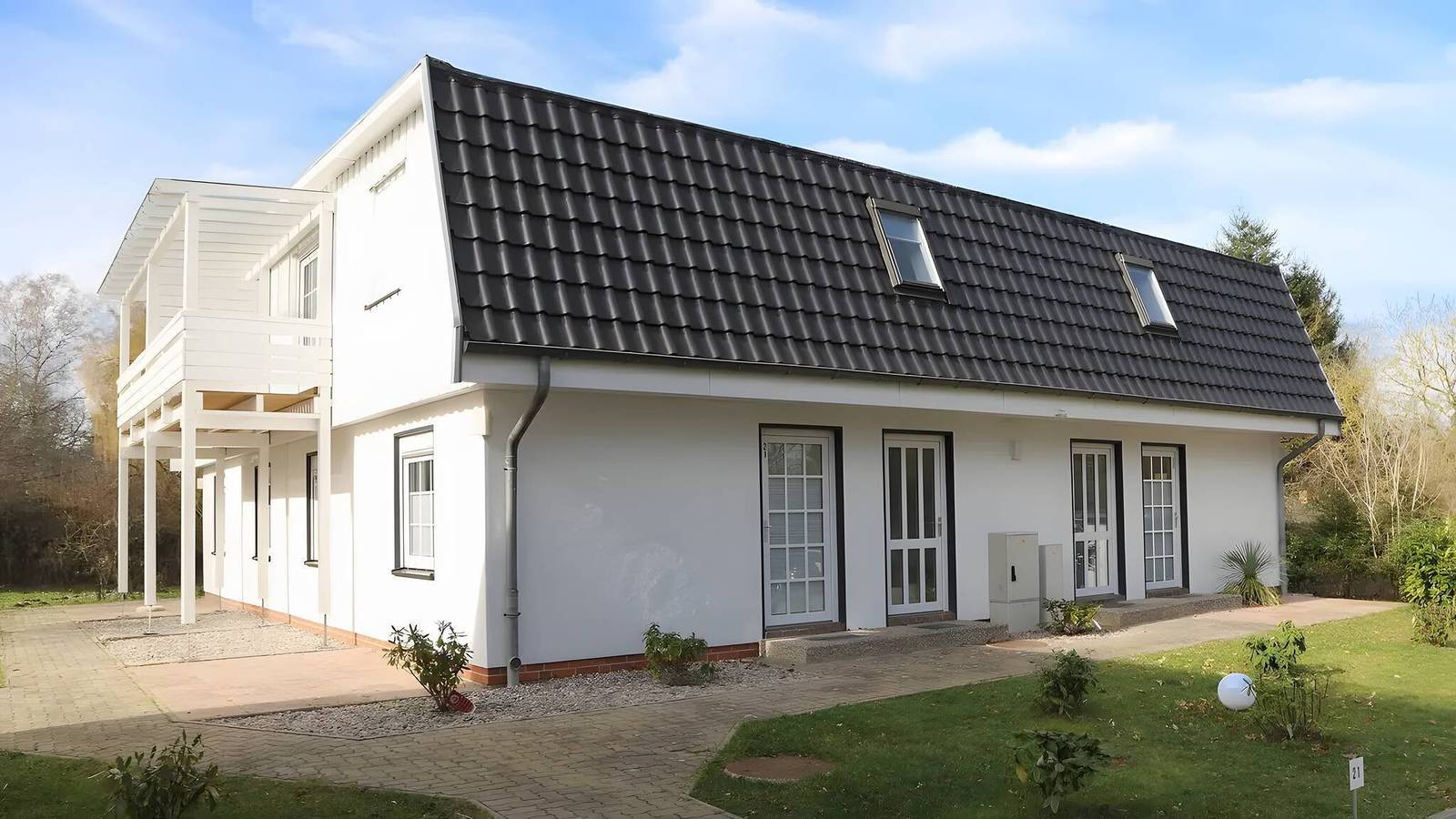 Appartement entier, Appartement 'We10 Rdc Droite Avant' avec terrasse privée et Wi-Fi in Putbus, Bergen sur l'île de Rügen et ses environs
