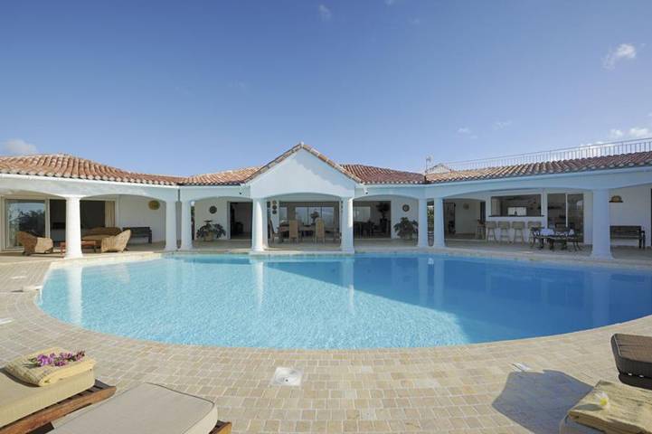 Villa für 11 Personen, mit Pool und Garten in St. Martin