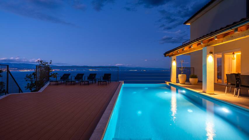 Villa für 8 Personen, mit Garten und Terrasse in Opatija Riviera