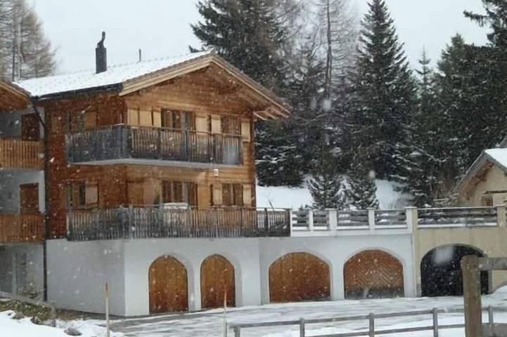 Chalet für 6 Personen, mit Sauna und Garten in der Lenzerheide