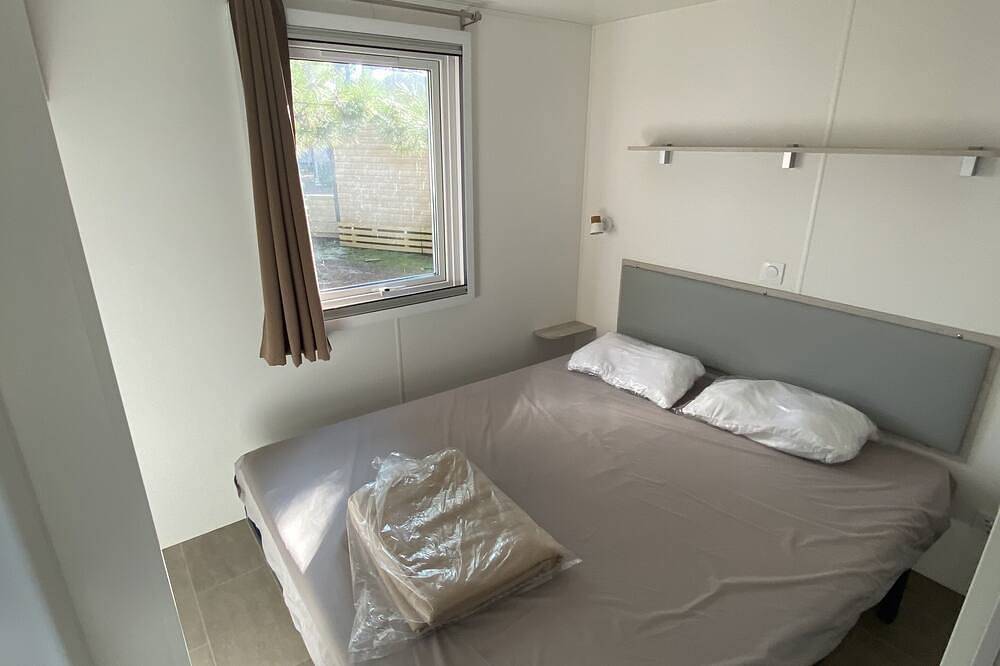 Mobil-home confortable dans camping haut de gamme en bord d’océan in Vendays-Montalivet, Lesparre-Médoc region