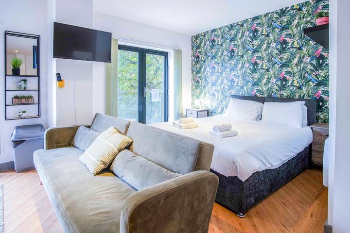 Gîte pour 2 personnes, avec balcon à Swansea - 2