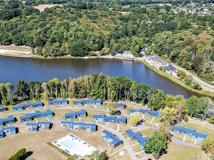 Bungalow für 4 Personen, mit Terrasse und Garten sowie Kinderpool, mit Haustier in der Bretagne - 2
