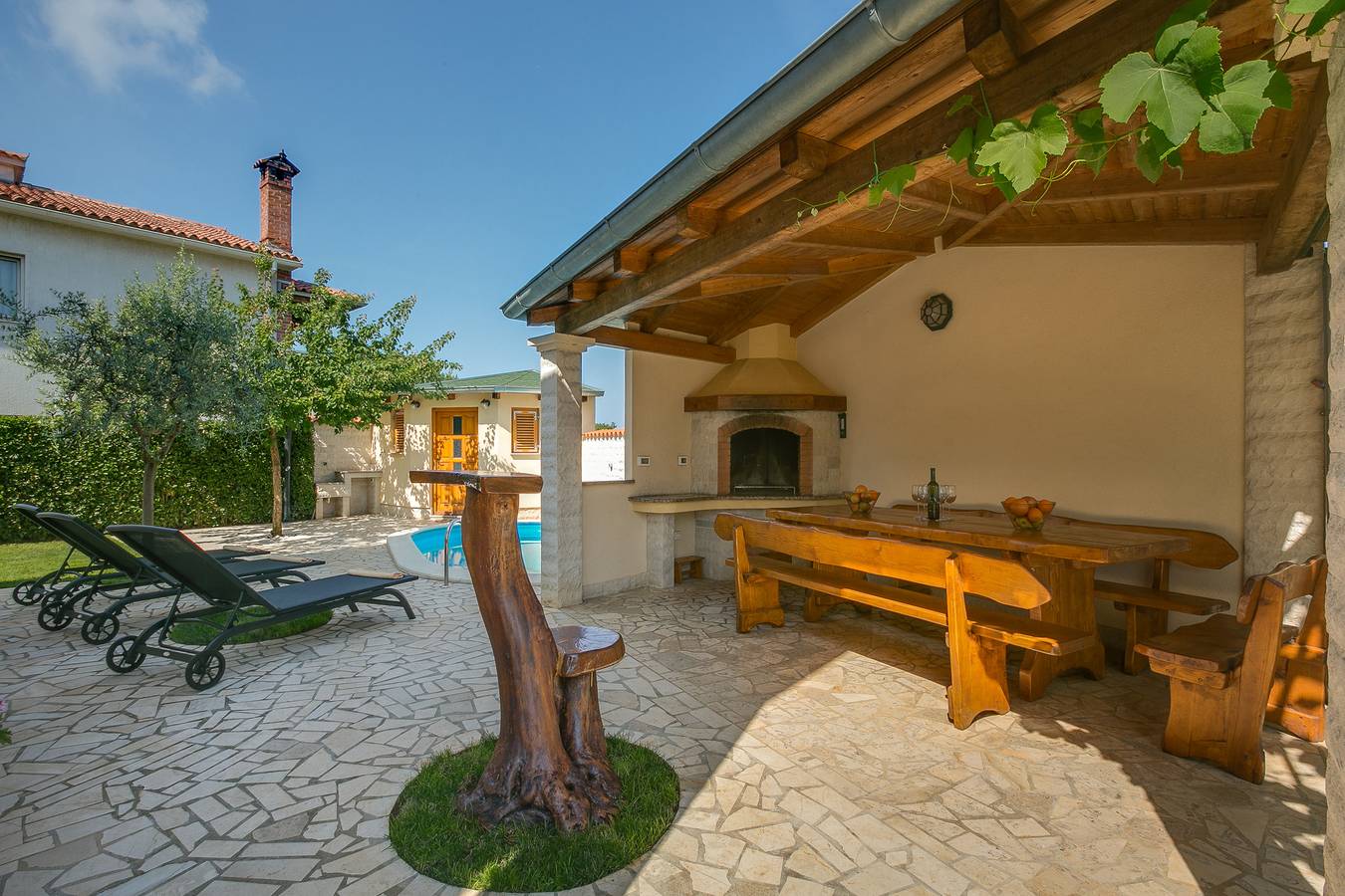 Ferienhaus für 12 Personen mit Pool in Vodnjan, Grad Vodnjan