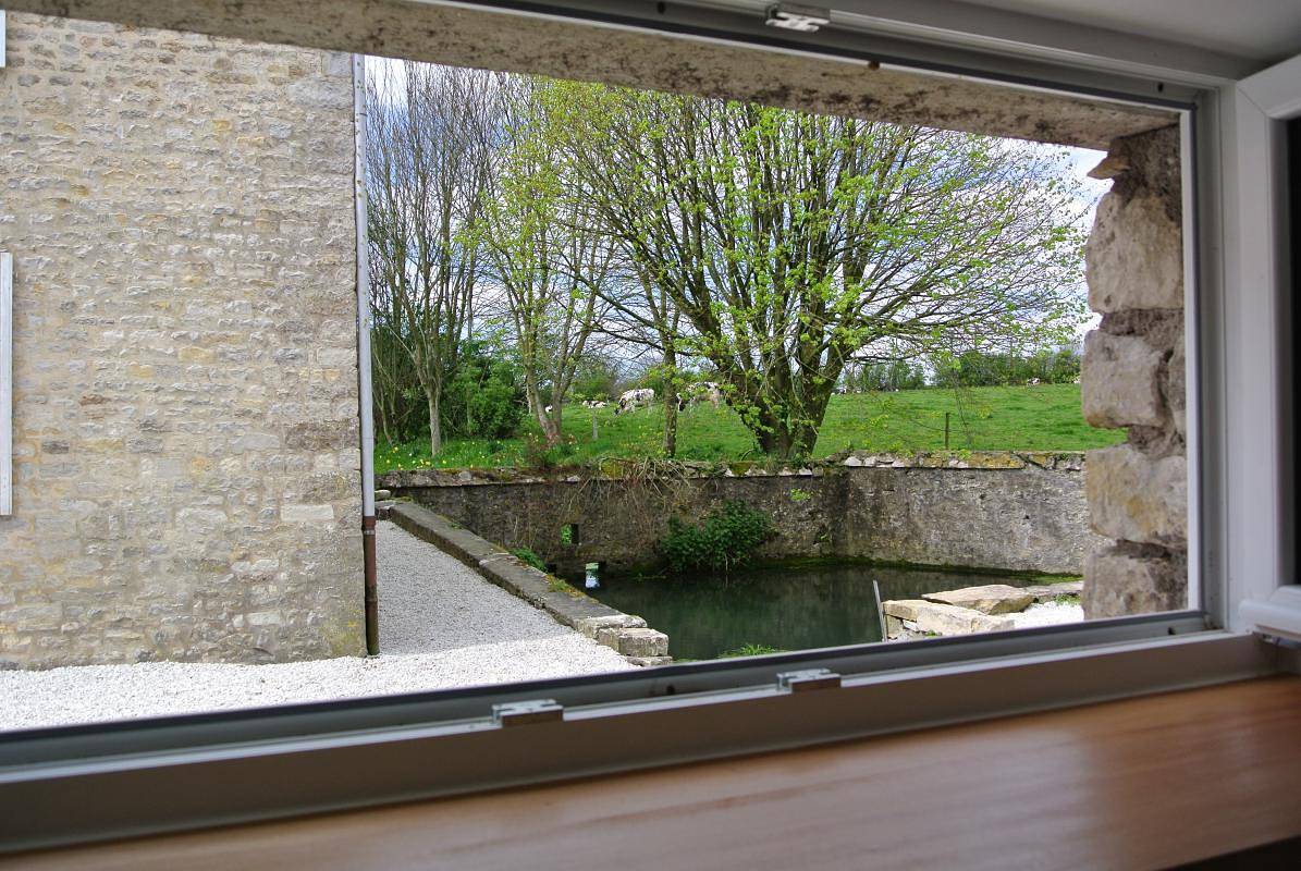 Le Lavoir in Sainte-Marie-du-Mont, Région de Cherbourg