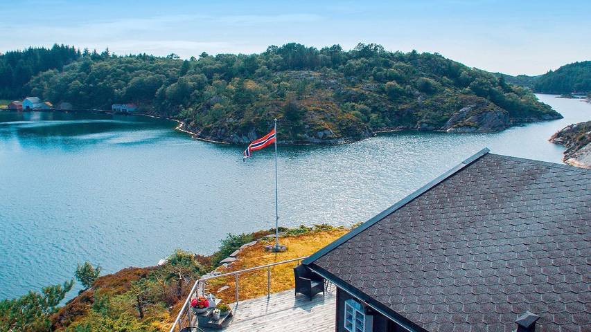 Ferienhaus für 7 Personen, mit Terrasse in Bømlo