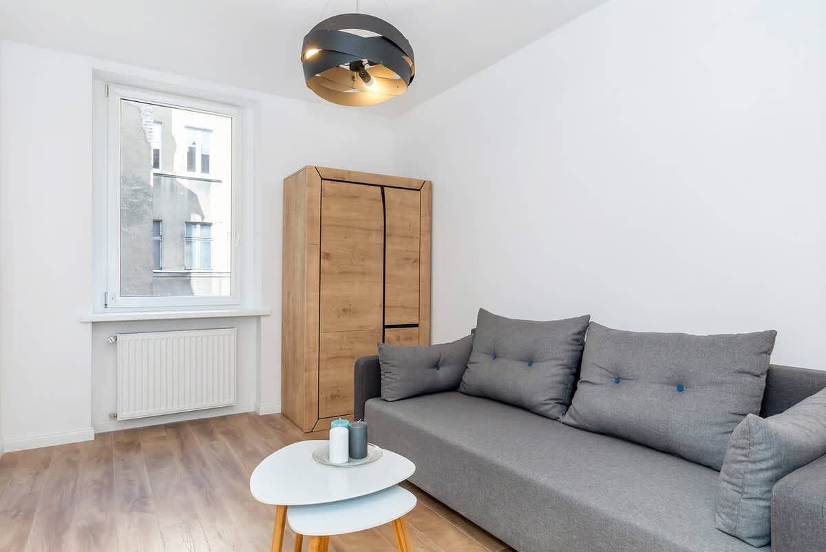 Estudio entero, Cozy Studio | 900 m to Poznań Fair in Łazarz, Poznań